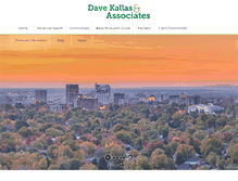 Tablet Screenshot of davekallas.com